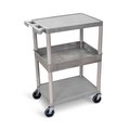 Luxor 3 SHELF TUB CART STC221-B